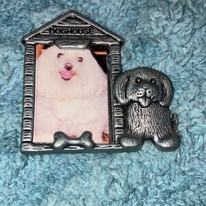 AMC USA PEWTER Doghouse Picture Frame